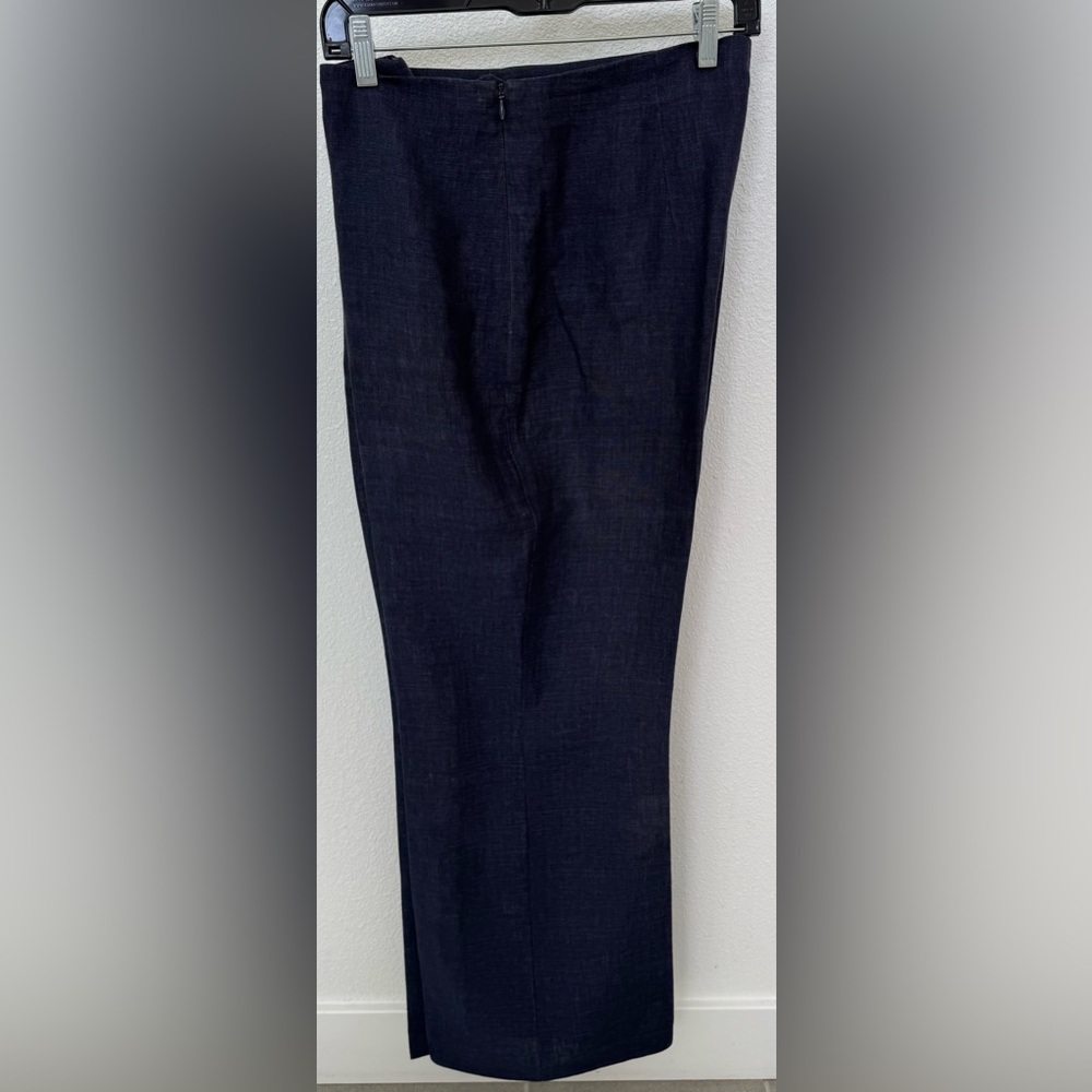 Talbots Wide Leg Pants - Dark Blue
